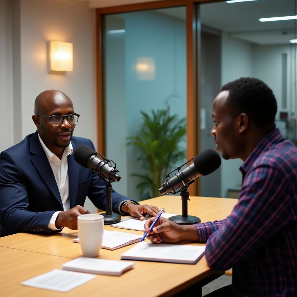 Radio interview coverage